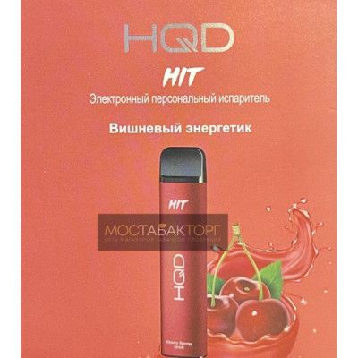 HQD HIT Cherry Energy Drink (hqd Хит Вишнёвый Энергетик)