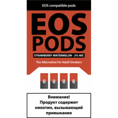 Картриджи EOS Pods Strawberry Watermelon (EOS Клубника Арбуз)
