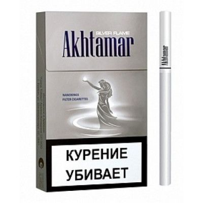 Ахтамар Сильвер Флем Нанокингс Сигареты (Akhtamar Silver Flame Nanokings 5.4/84)