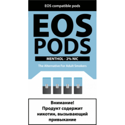 Картриджи EOS Pods Menthol (EOS Ментол)